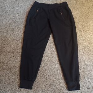 healing hands Black Track Joggers